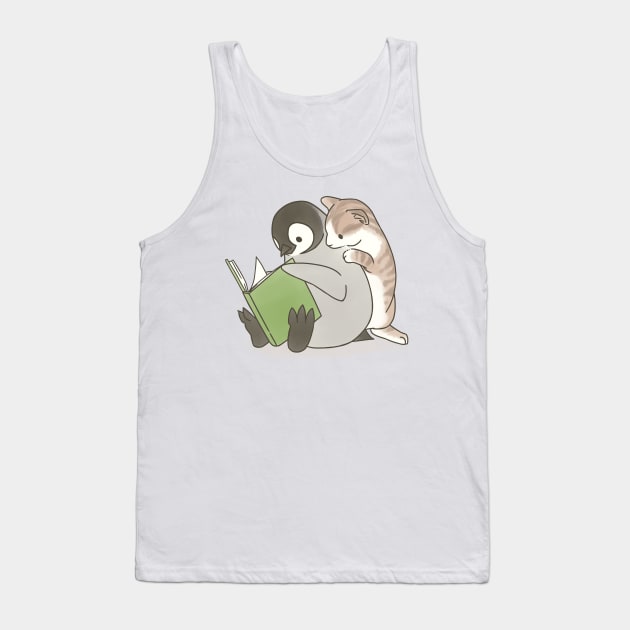 Cat #2 Tank Top by sheba.drawing